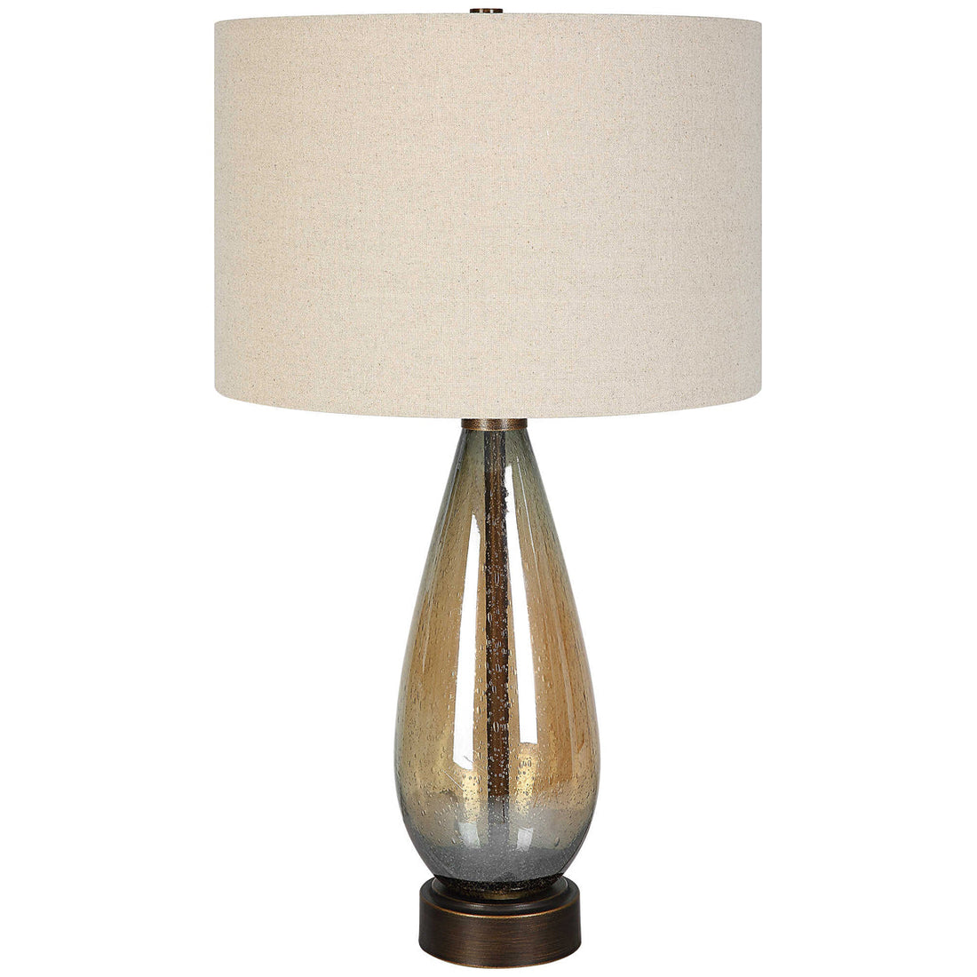 Uttermost Baltic Teardrop Glass Table Lamp