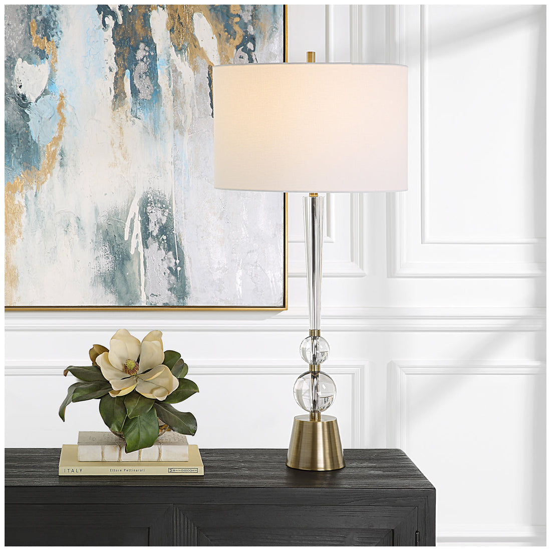 Uttermost Annalee Crystal Table Lamp