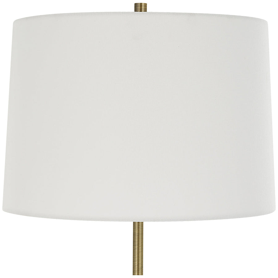 Uttermost Annora Glossy White Table Lamp