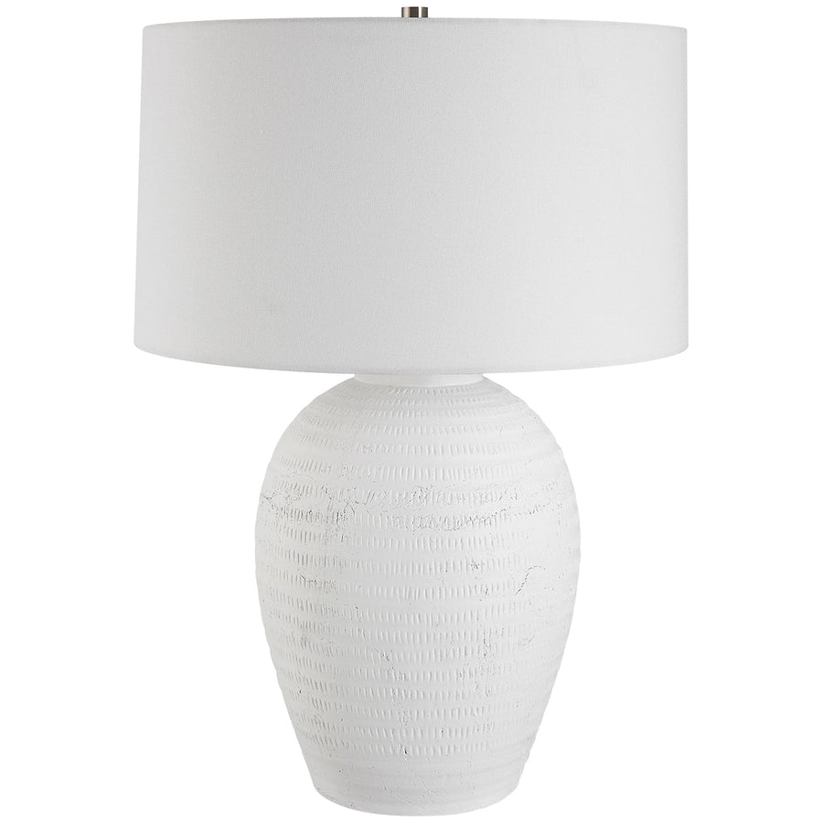 Uttermost Reyna Chalk White Table Lamp