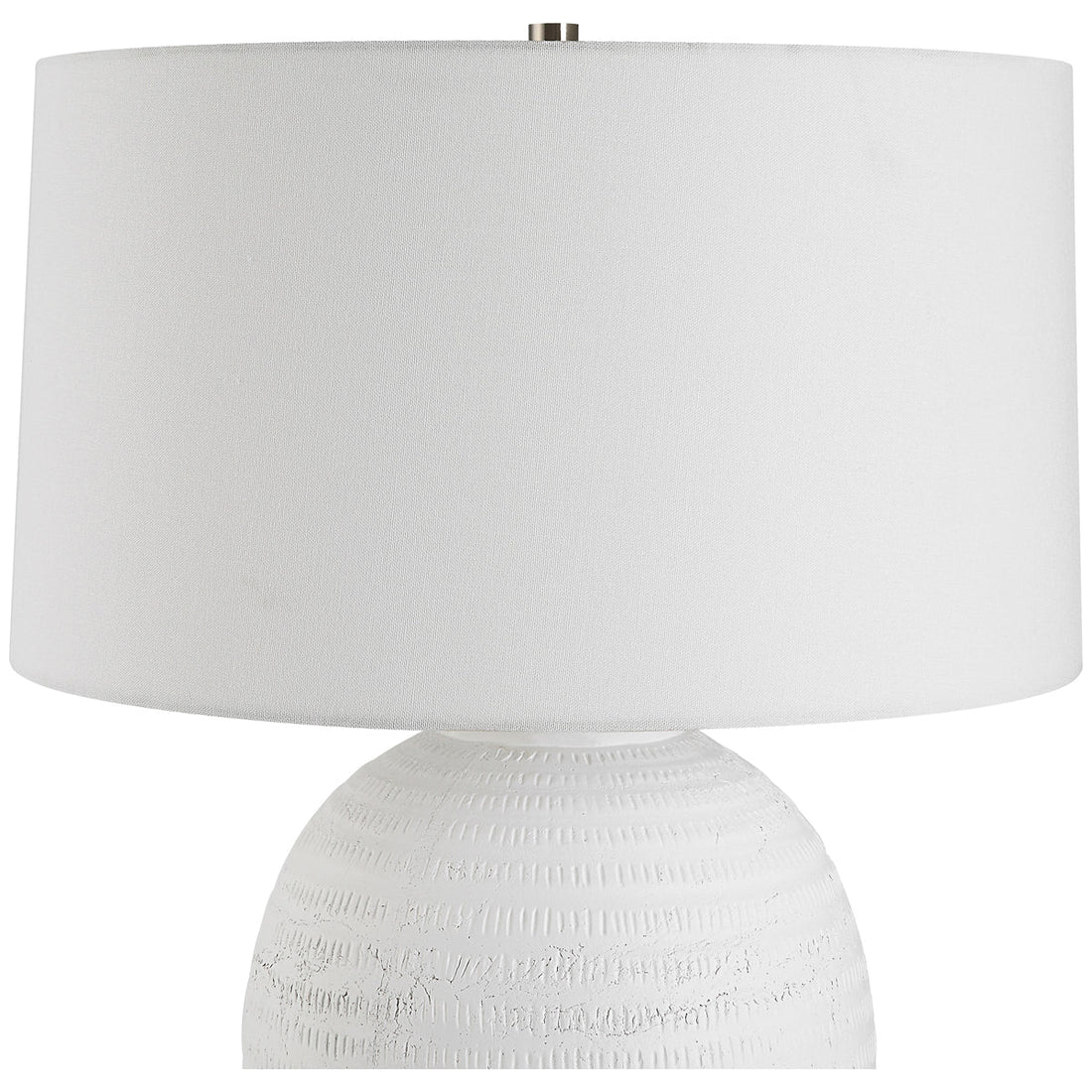 Uttermost Reyna Chalk White Table Lamp