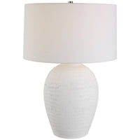 Uttermost Reyna Chalk White Table Lamp