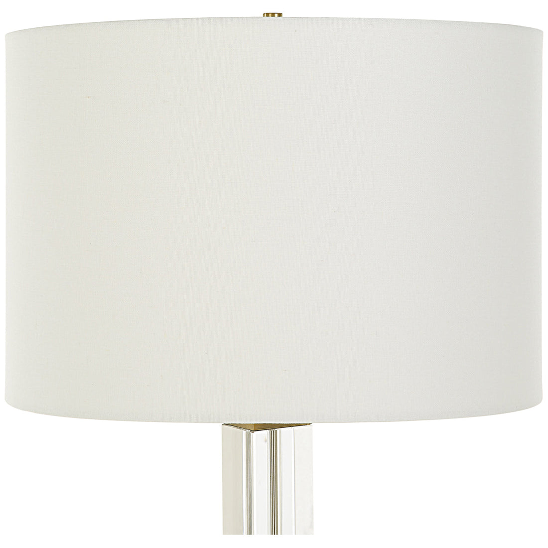 Uttermost Crystal Column Table Lamp