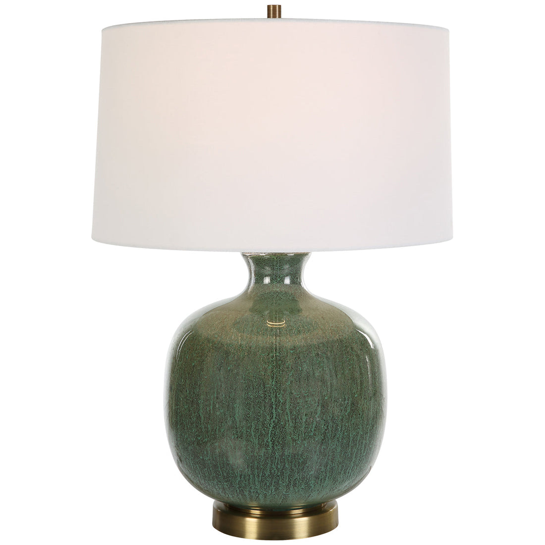 Uttermost Nataly Aged Green Table Lamp