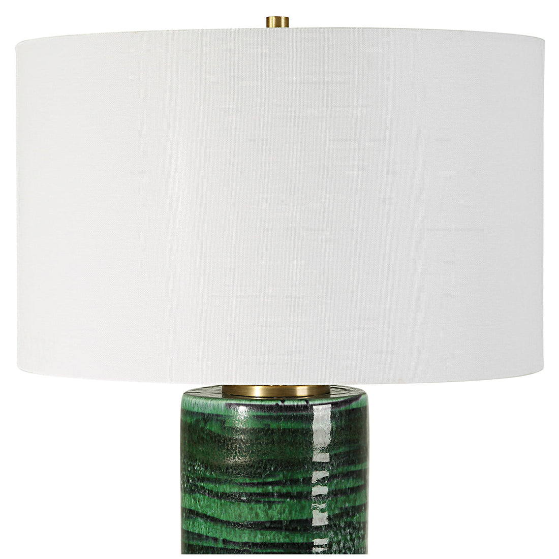 Uttermost Galeno Emerald Green Table Lamp