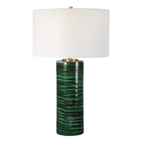 Uttermost Galeno Emerald Green Table Lamp