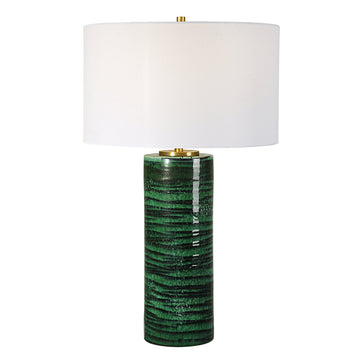 Uttermost Galeno Emerald Green Table Lamp