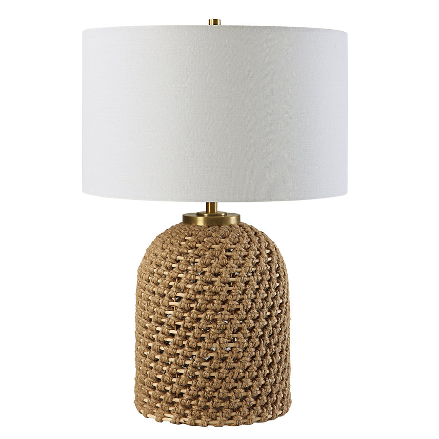 Uttermost Kendari Rope & Rattan Table Lamp