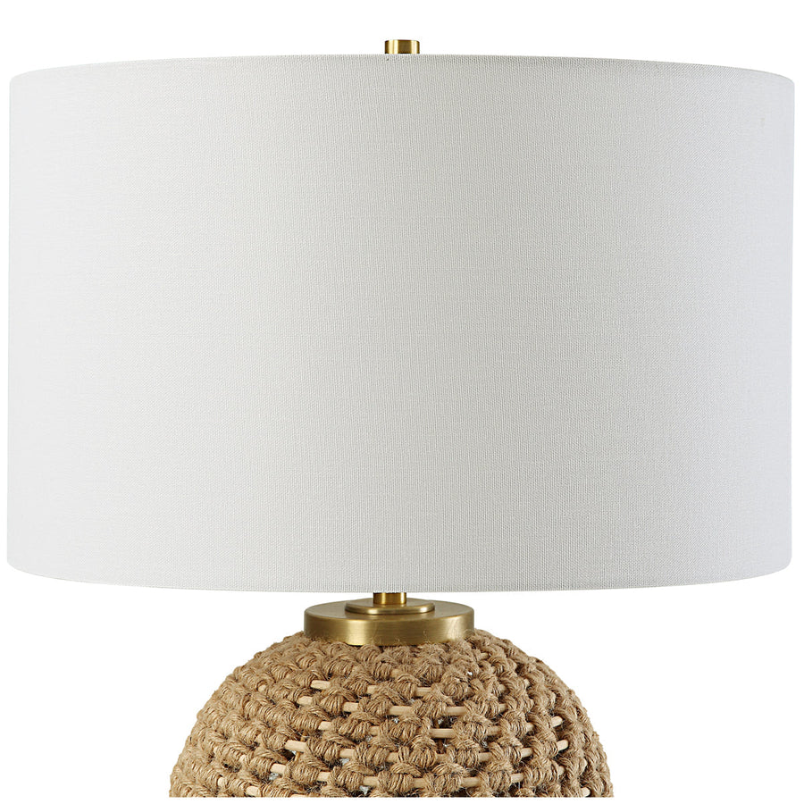 Uttermost Kendari Rope & Rattan Table Lamp