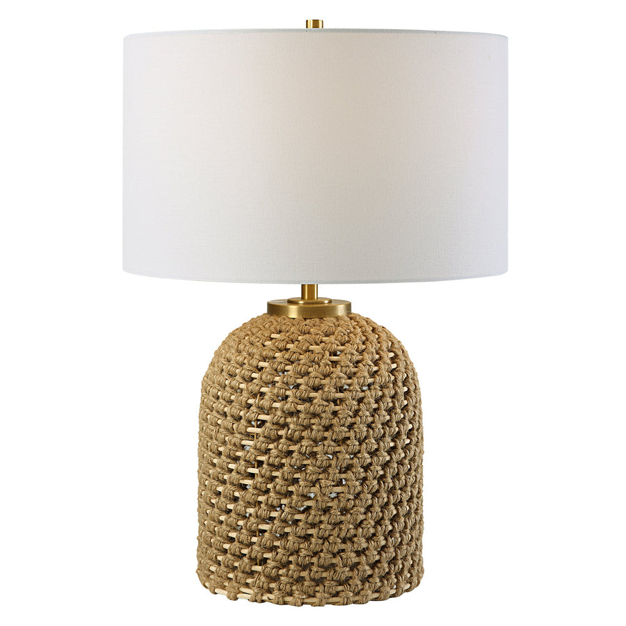 Uttermost Kendari Rope & Rattan Table Lamp