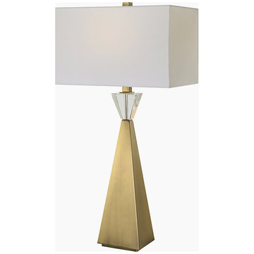 Uttermost Arete Modern Brass Table Lamp