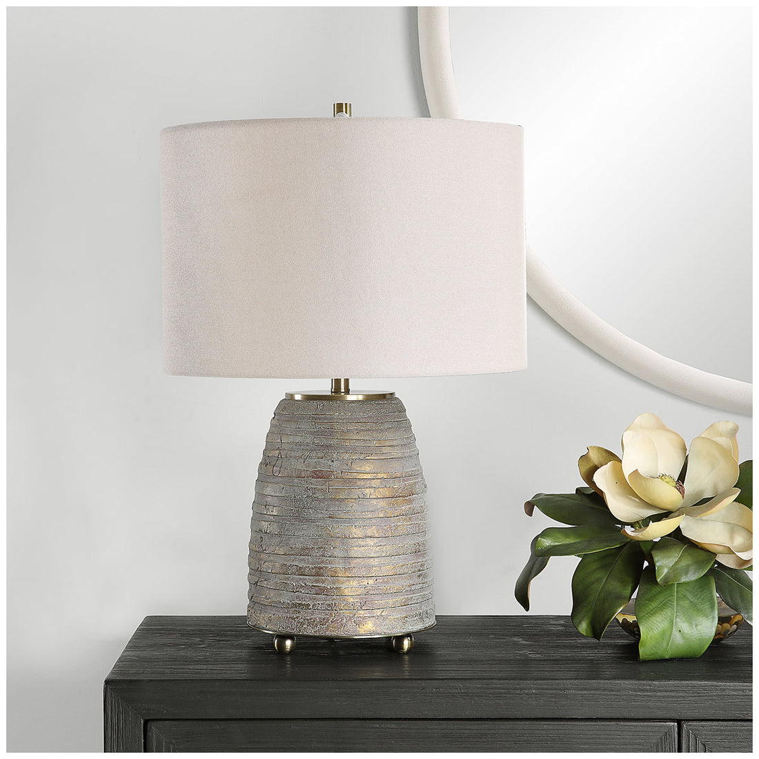 Uttermost Gorda Bronze Ceramic Table Lamp