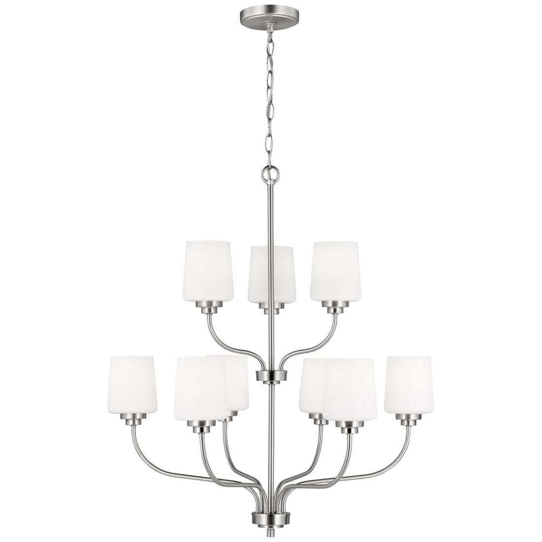 Sea Gull Lighting Windom 9-Light 9W Chandelier