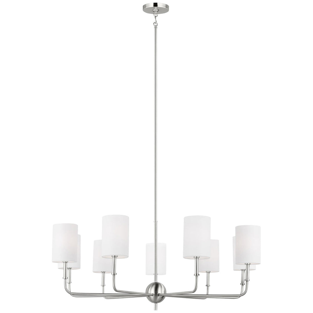 Sea Gull Lighting Foxdale 9-Light Chandelier without Bulb