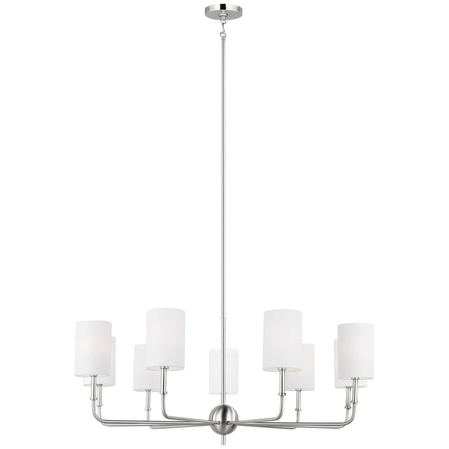 Sea Gull Lighting Foxdale 9-Light Chandelier without Bulb