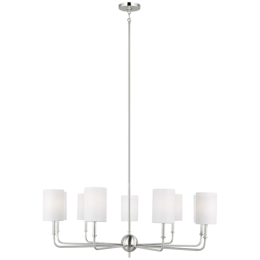 Sea Gull Lighting Foxdale 9-Light Chandelier without Bulb