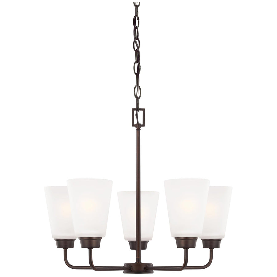 Sea Gull Lighting Kerrville 5-Light Chandelier without Bulb