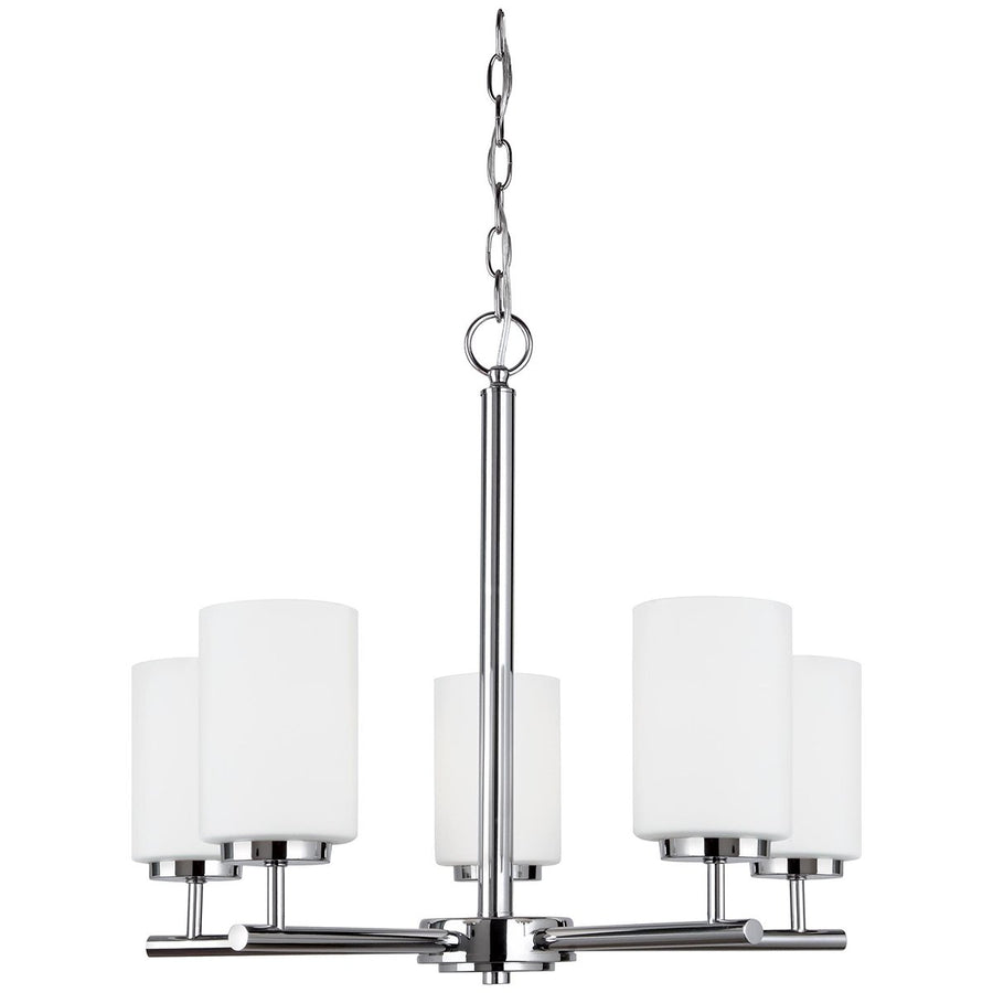 Sea Gull Lighting Oslo Contemporary Five Lights Chandelier