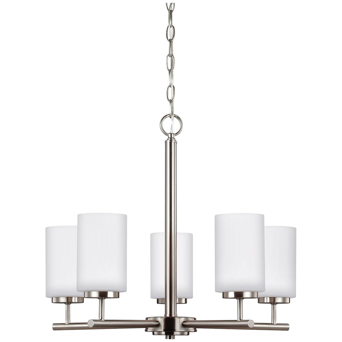 Sea Gull Lighting Oslo Contemporary Five Lights Chandelier