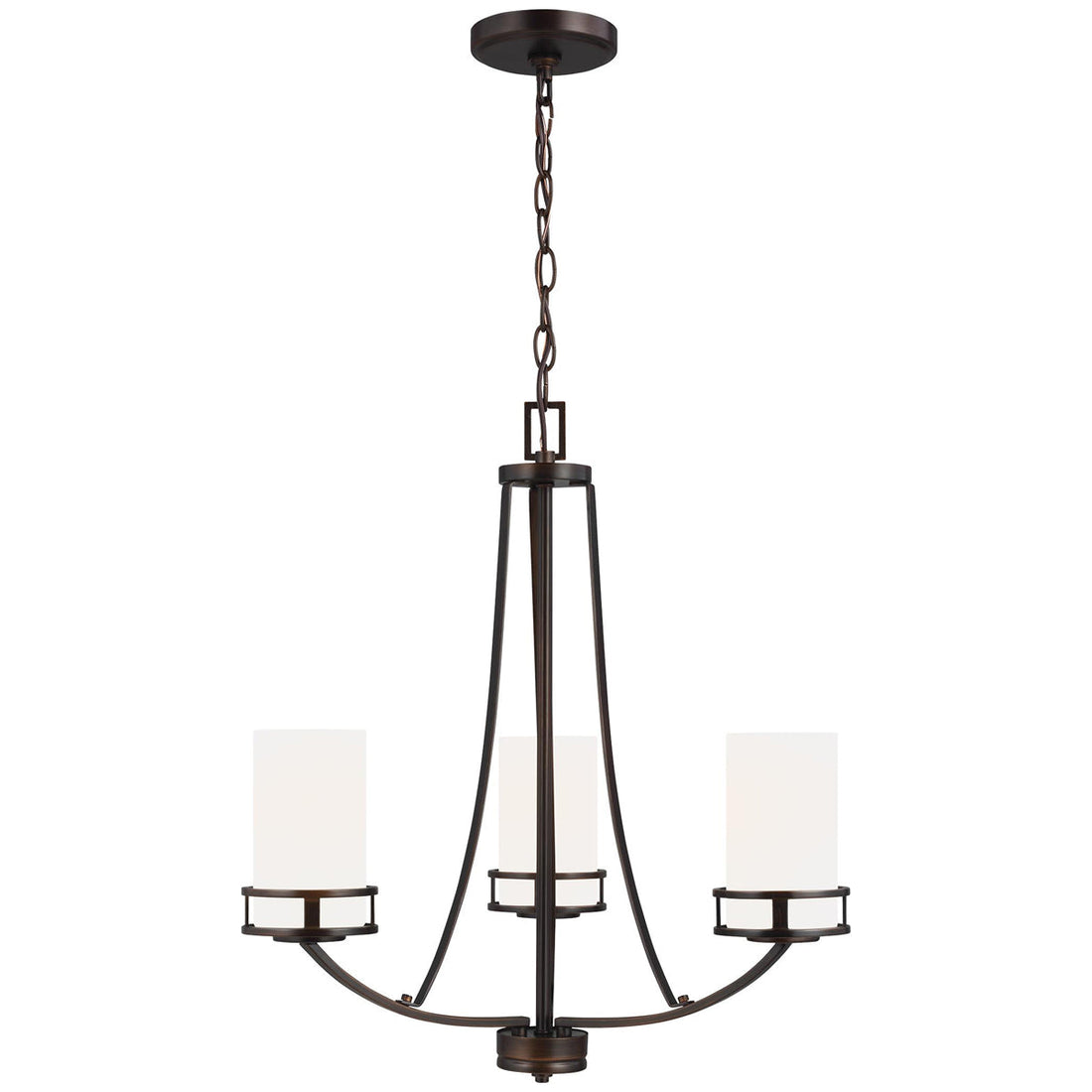 Sea Gull Lighting Robie 3-Light Chandelier without Bulb