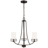 Sea Gull Lighting Robie 3-Light Chandelier without Bulb