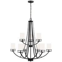 Sea Gull Lighting Robie 9-Light Chandelier with Bulb