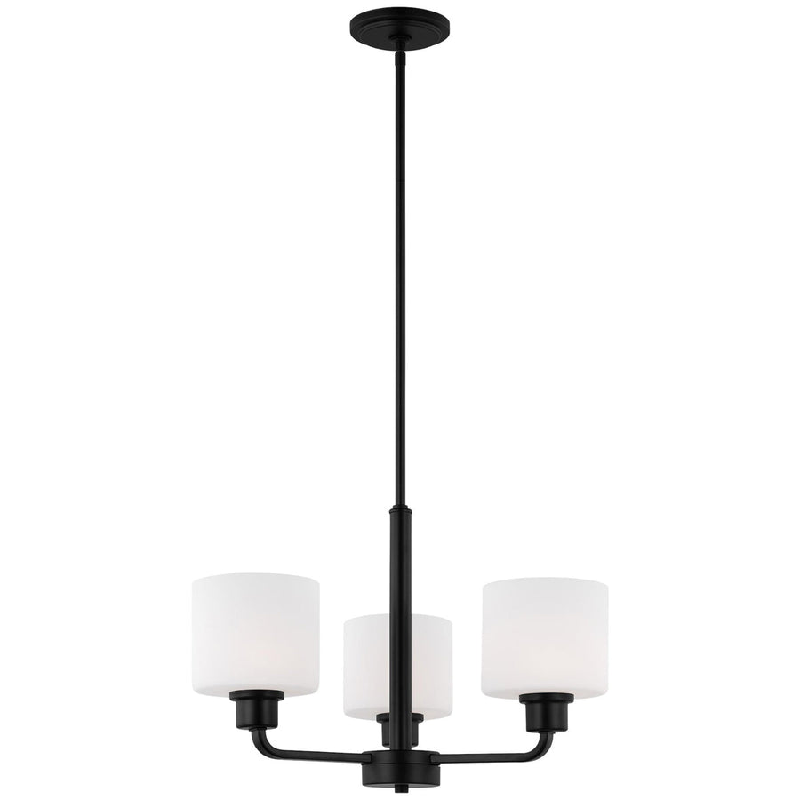 Sea Gull Lighting Canfield 3-Light Chandelier without Bulb