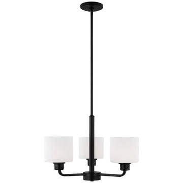 Sea Gull Lighting Canfield 3-Light Chandelier without Bulb