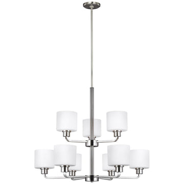 Sea Gull Lighting Canfield 9-Light Chandelier