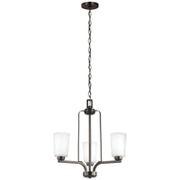 Sea Gull Lighting Franport 3-Light Chandelier - 9.5W