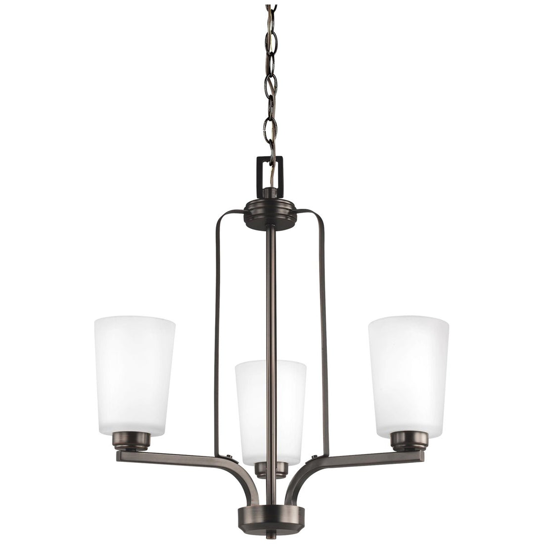 Sea Gull Lighting Franport 3-Light Chandelier - 9.5W