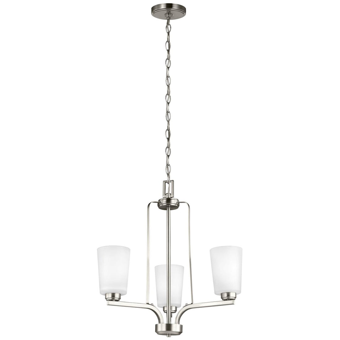 Sea Gull Lighting Franport 3-Light Chandelier - 9.5W