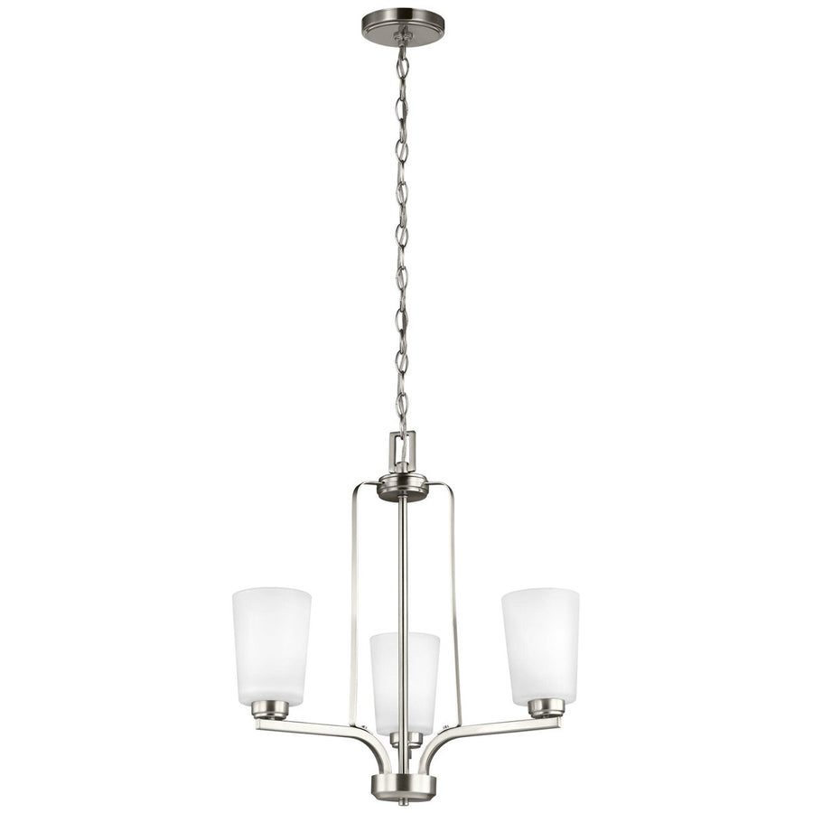 Sea Gull Lighting Franport 3-Light Chandelier - 9.5W