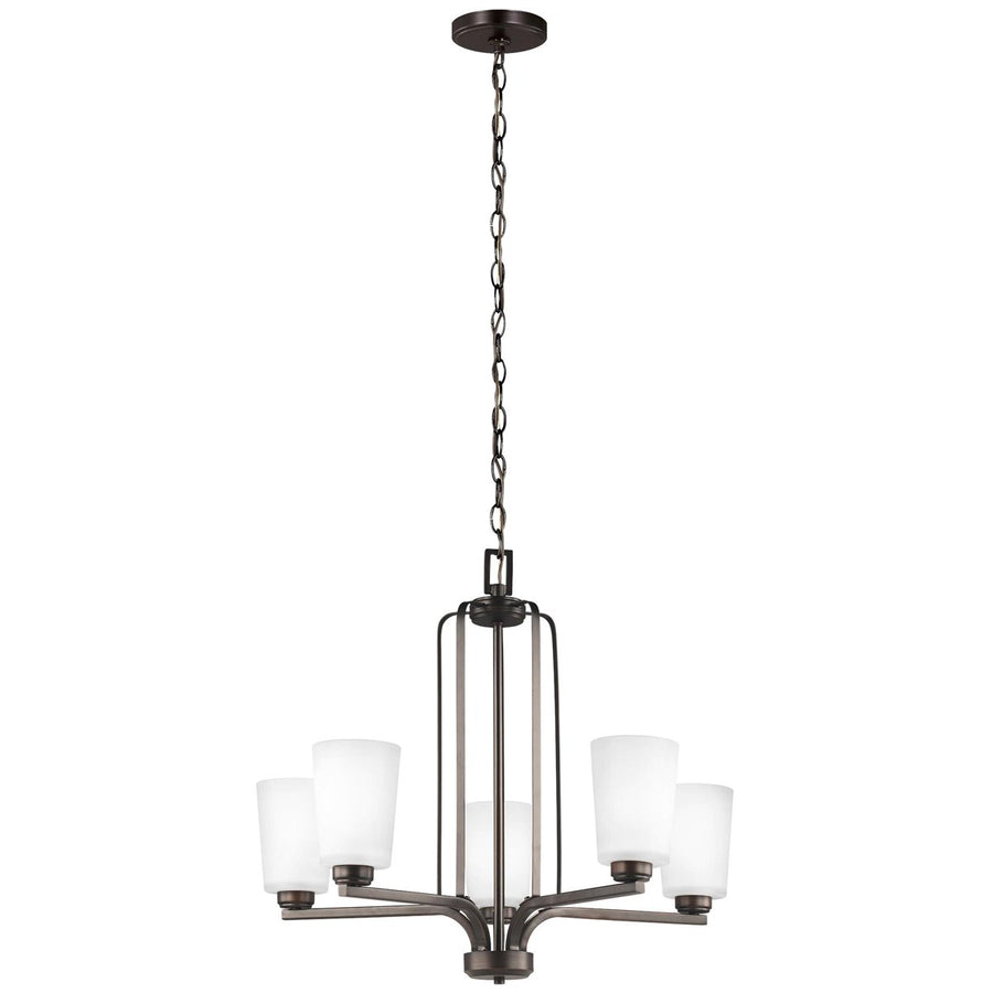 Sea Gull Lighting Franport 5-Light Chandelier