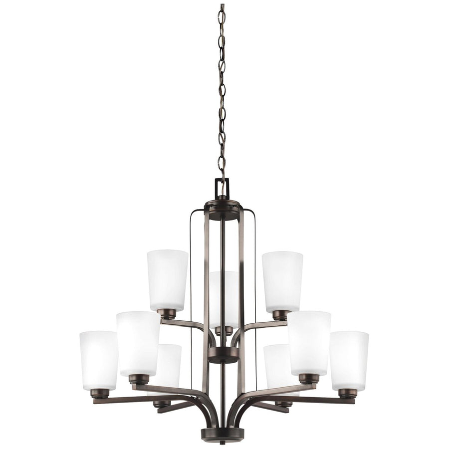 Sea Gull Lighting Franport 9-Light Chandelier