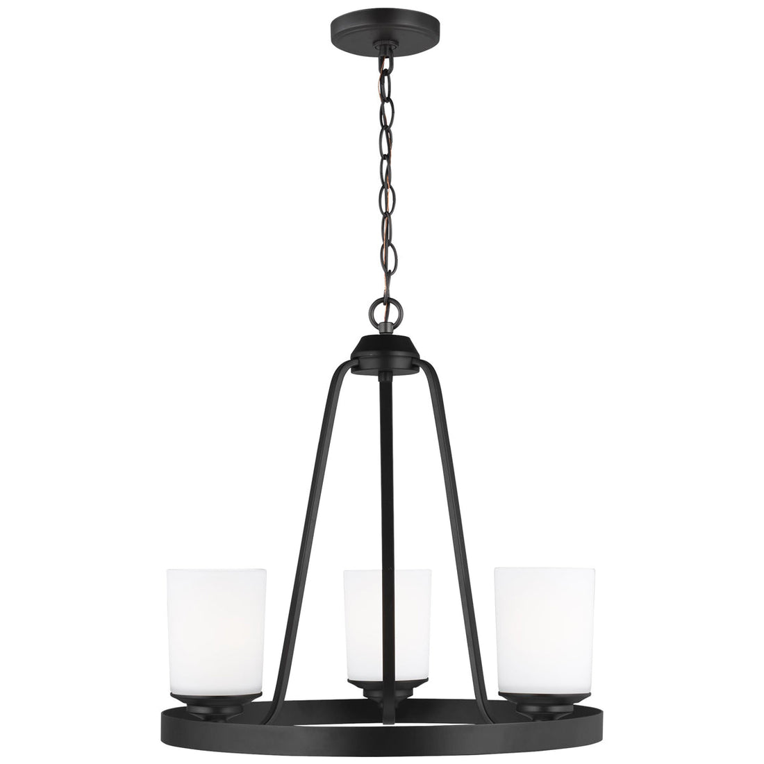 Sea Gull Lighting Kemal 3-Light Chandelier without Bulb