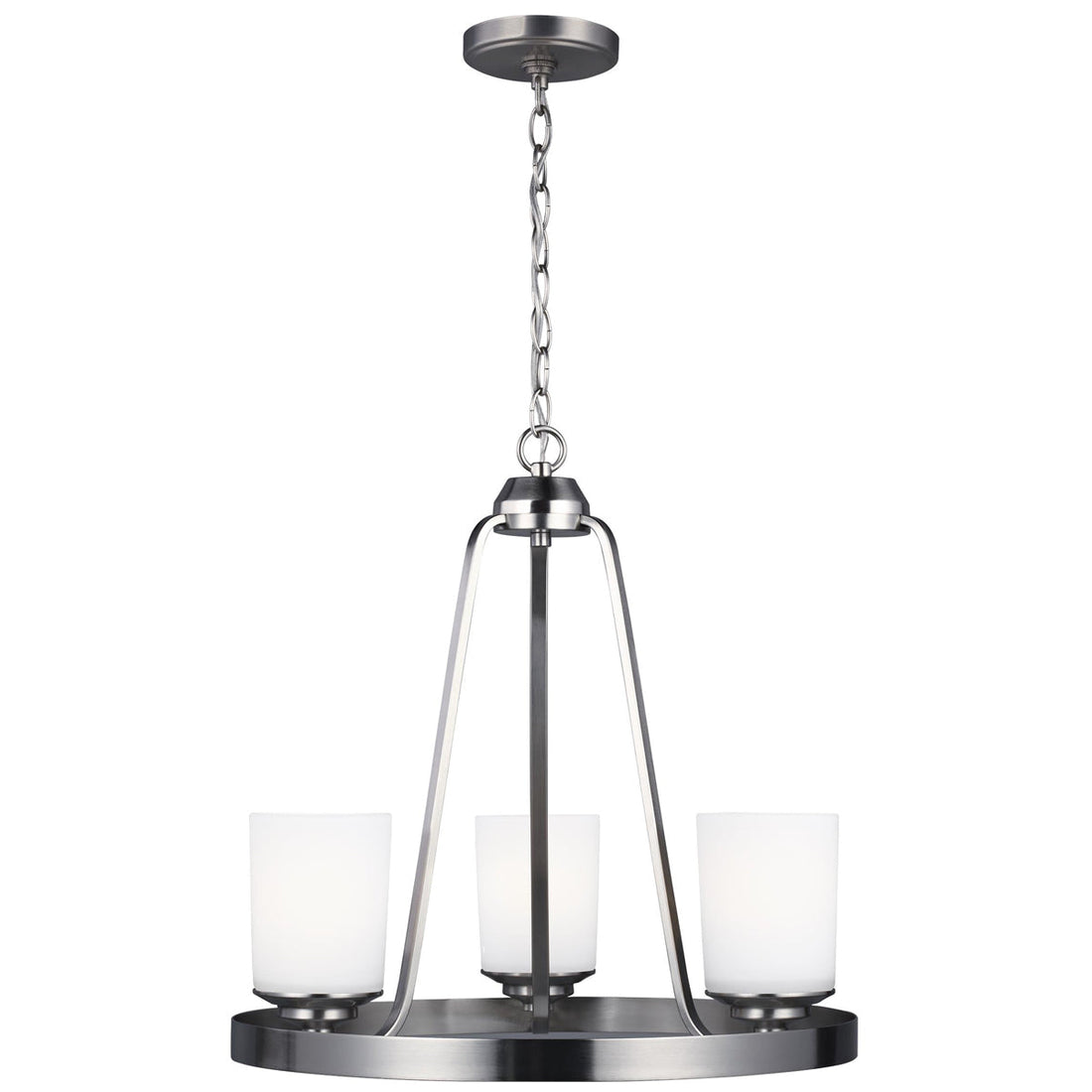 Sea Gull Lighting Kemal 3-Light Chandelier without Bulb