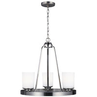 Sea Gull Lighting Kemal 3-Light Chandelier without Bulb