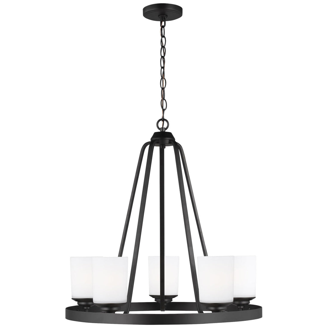 Sea Gull Lighting Kemal 5-Light Chandelier with Bulb