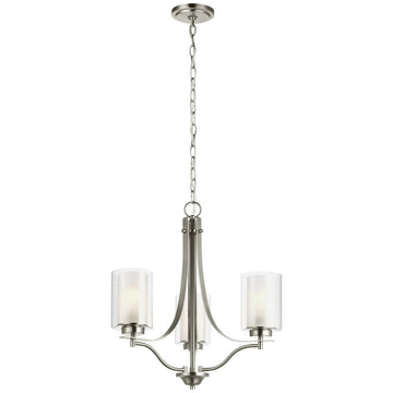 Sea Gull Lighting Elmwood Park 3-Light Chandelier