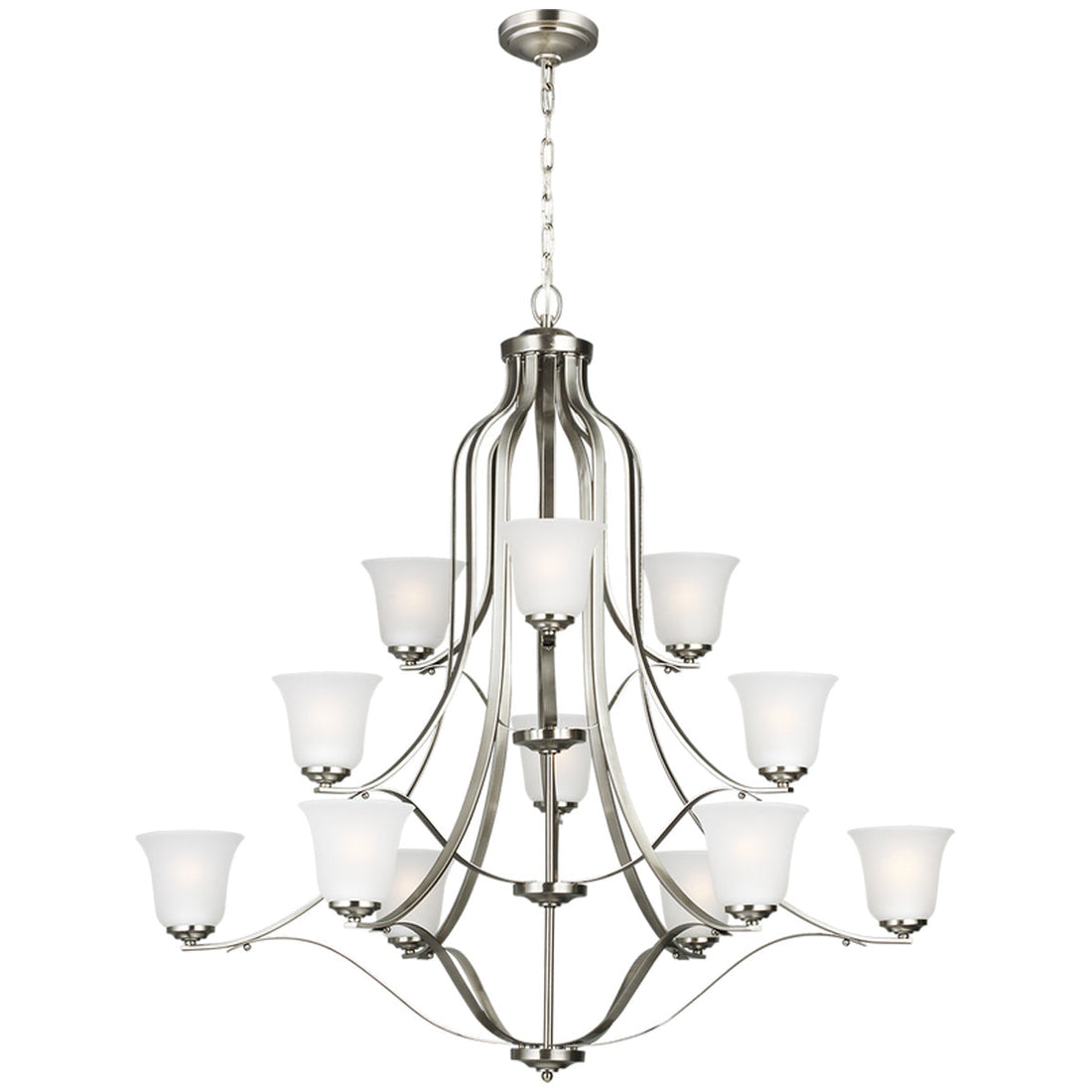 Sea Gull Lighting Emmons 12-Light Chandelier