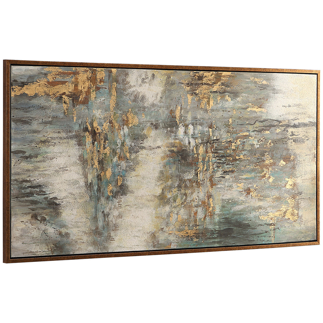 Uttermost Behind The Falls Abstract Art