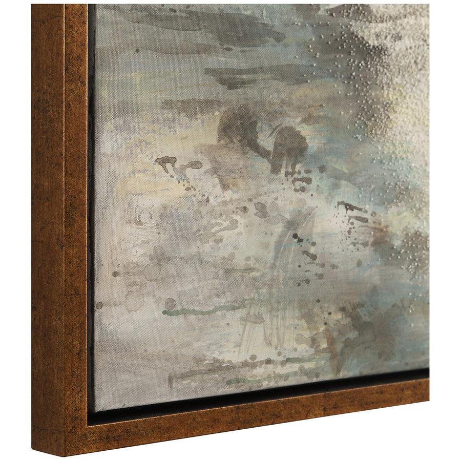 Uttermost Behind The Falls Abstract Art