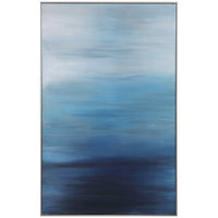 Uttermost Moonlit Sea Hand-Painted Canvas Art