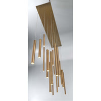 Eurofase Santana 18-Light LED Linear Chandelier