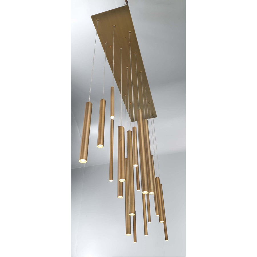 Eurofase Santana 18-Light LED Linear Chandelier