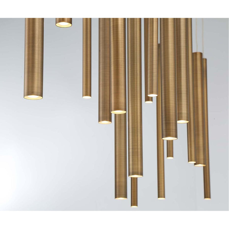 Eurofase Santana 18-Light LED Linear Chandelier