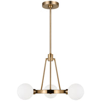 Sea Gull Lighting Clybourn 3-Light Chandelier without Bulb