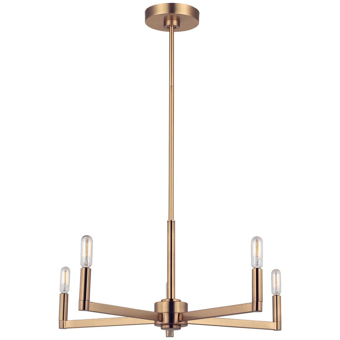 Sea Gull Lighting Fullton 5-Light Chandelier without Bulb