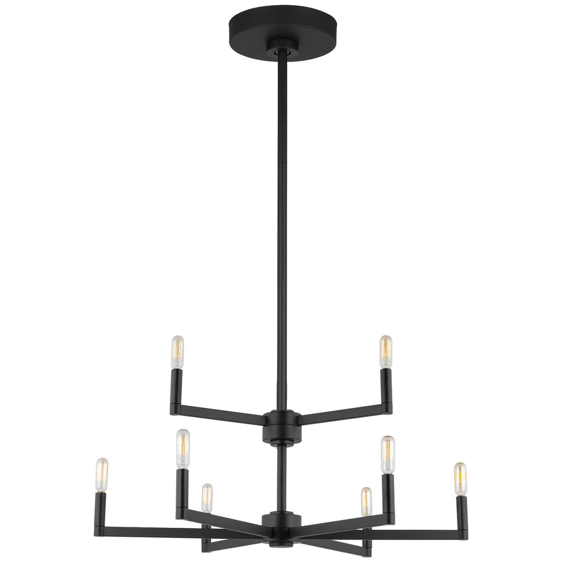 Sea Gull Lighting Fullton 9-Light Chandelier without Bulb